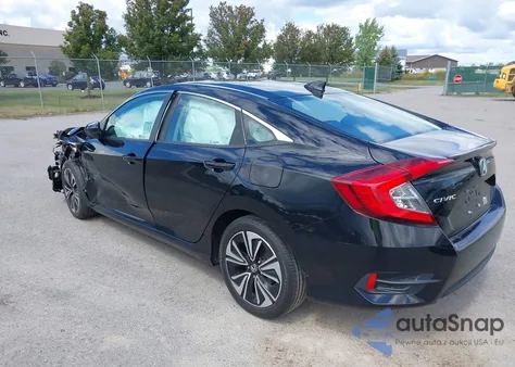 2018 Honda Civic Ex-T from USA, damaged, VIN 19XFC1F46JE201640